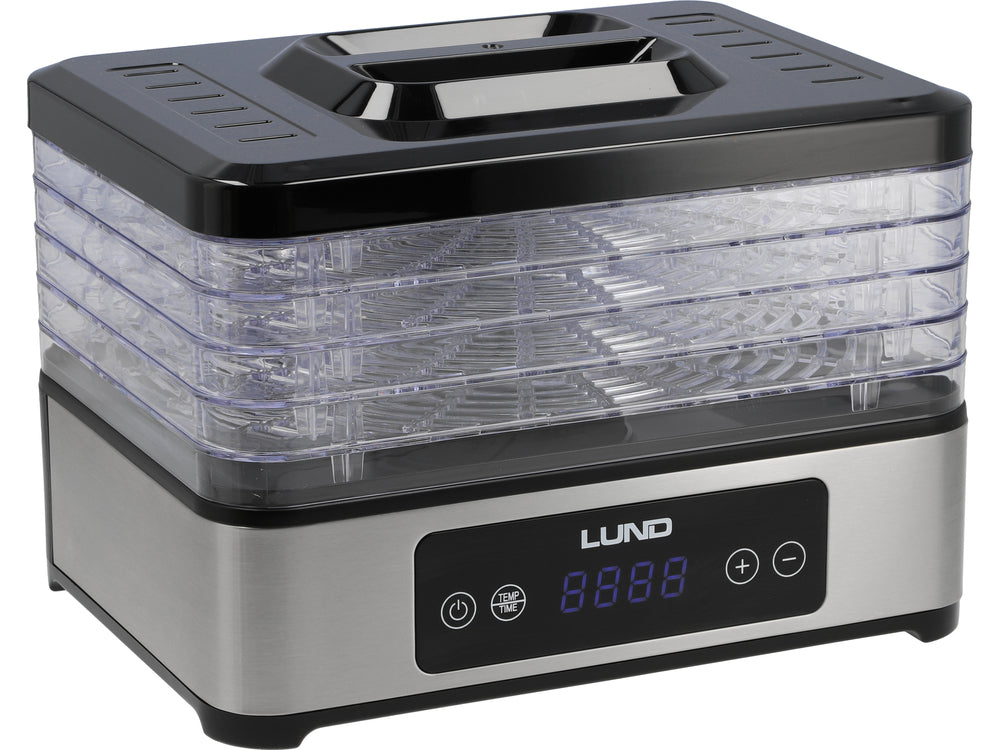FOOD DEHYDRATOR: MUSHROOMS / BERRIES / FRUITS ETC. | 5 TRAYS | 400W (68284)