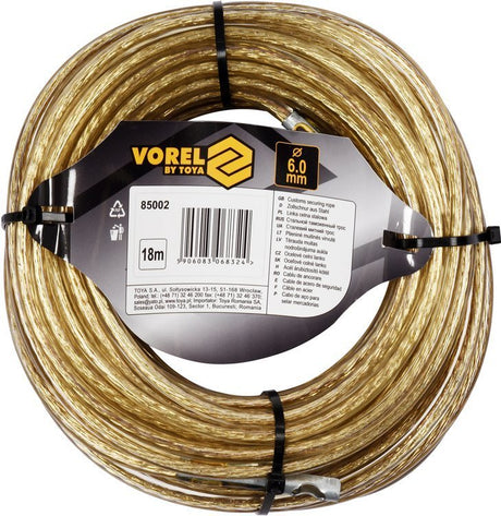 CUSTOMS SECURING ROPE 6MM 18M (85002)