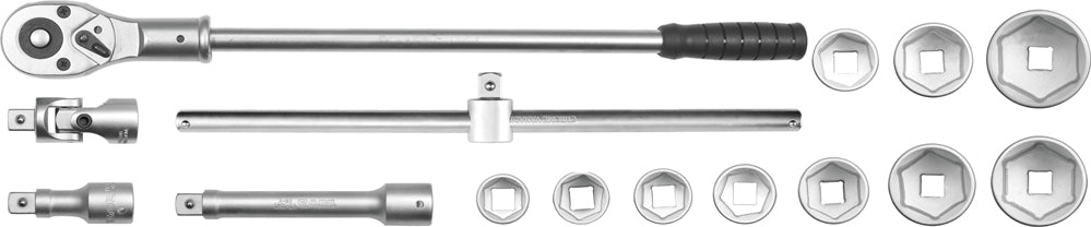 SOCKET SET 3/4" 15PCS (YT-1334)