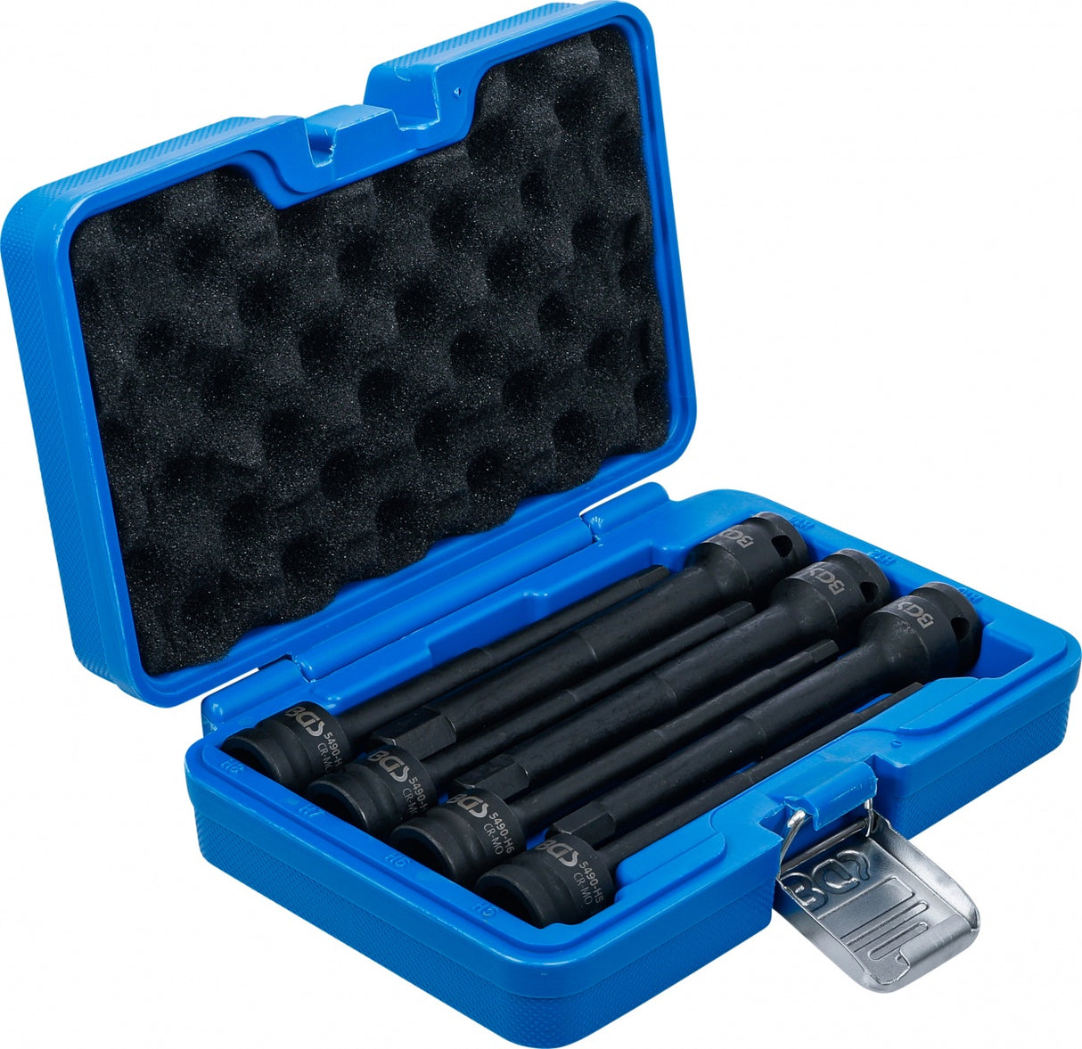 IMPACT BIT SOCKET SET | LENGTH 150 MM | 12.5 MM (1/2") DRIVE | INTERNAL HEXAGON 5 - 14 MM | 7 PCS. (5490)