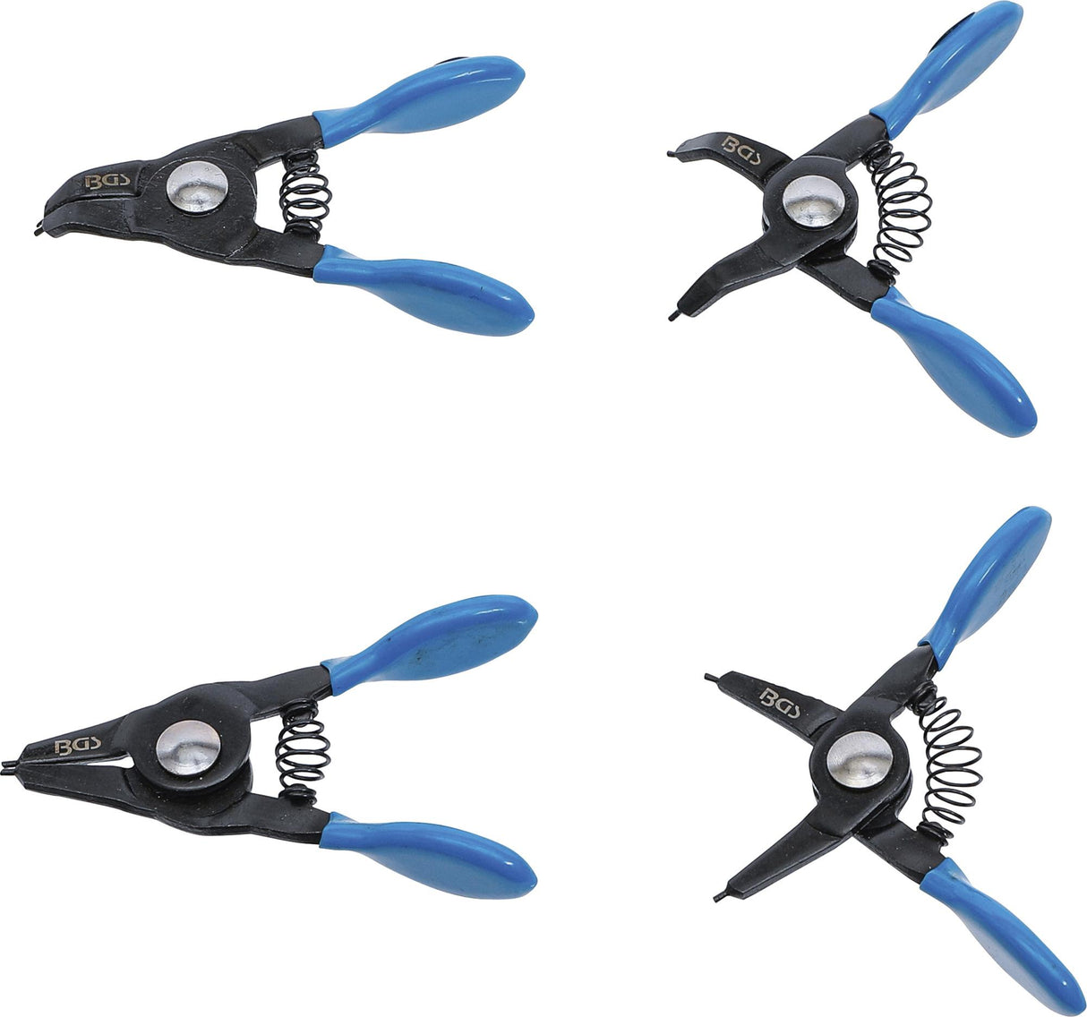 CIRCLIP PLIERS SET | FOR SMALL CIRCLIPS | 80 MM | 4 PCS. (444)