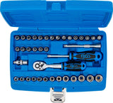 SOCKET SET, GEAR LOCK | 6.3 MM (1/4") DRIVE | 38 PCS. (2151)