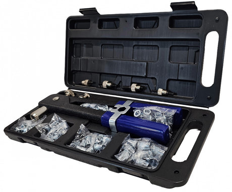 RIVET TOOL FOR THREADED RIVETS | WITH SET | M4-M8 | 85 PCS. (BNR85S)