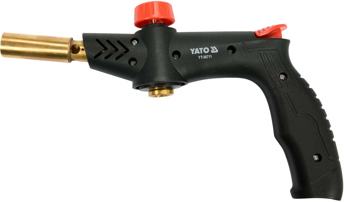 GAS BURNER TORCH HEAD WITH PIEZO (YT-36711)