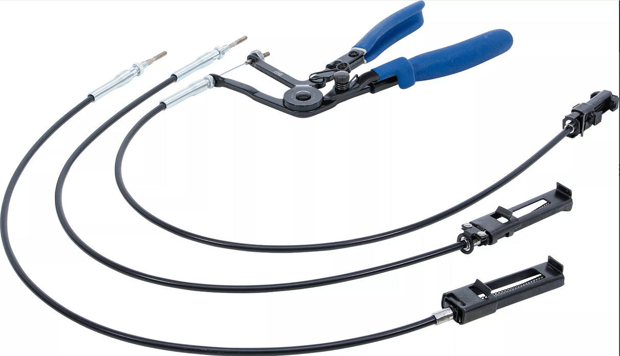 HOSE CLAMP PLIERS | WITH INTERCHANGEABLE BOWDEN CABLES | 635 - 670 MM (9815)