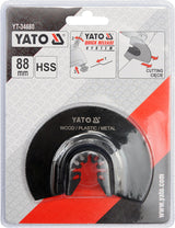 HALF-MOON SAW BLADE FOR MULTITOOL HSS (YT-34680)