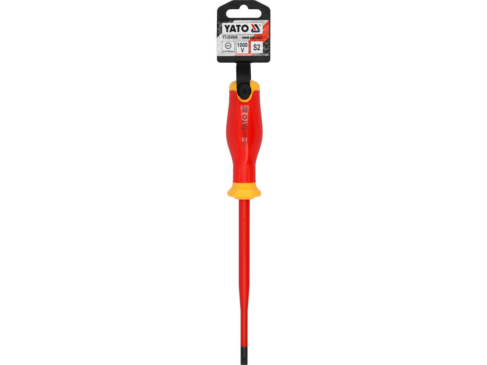 EXTRA SLIM INSUL. SCREWDRIVER 6.5X150MM (YT-282645)