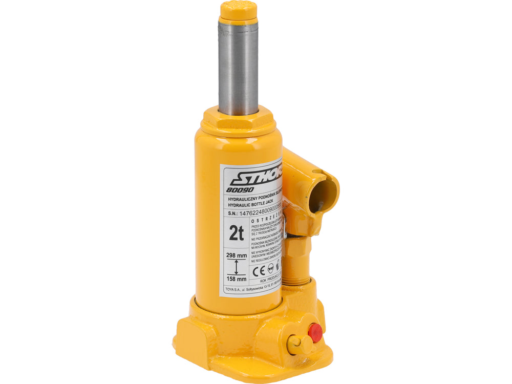 HYDRAULIC BOTTLE JACK 2T (80090)