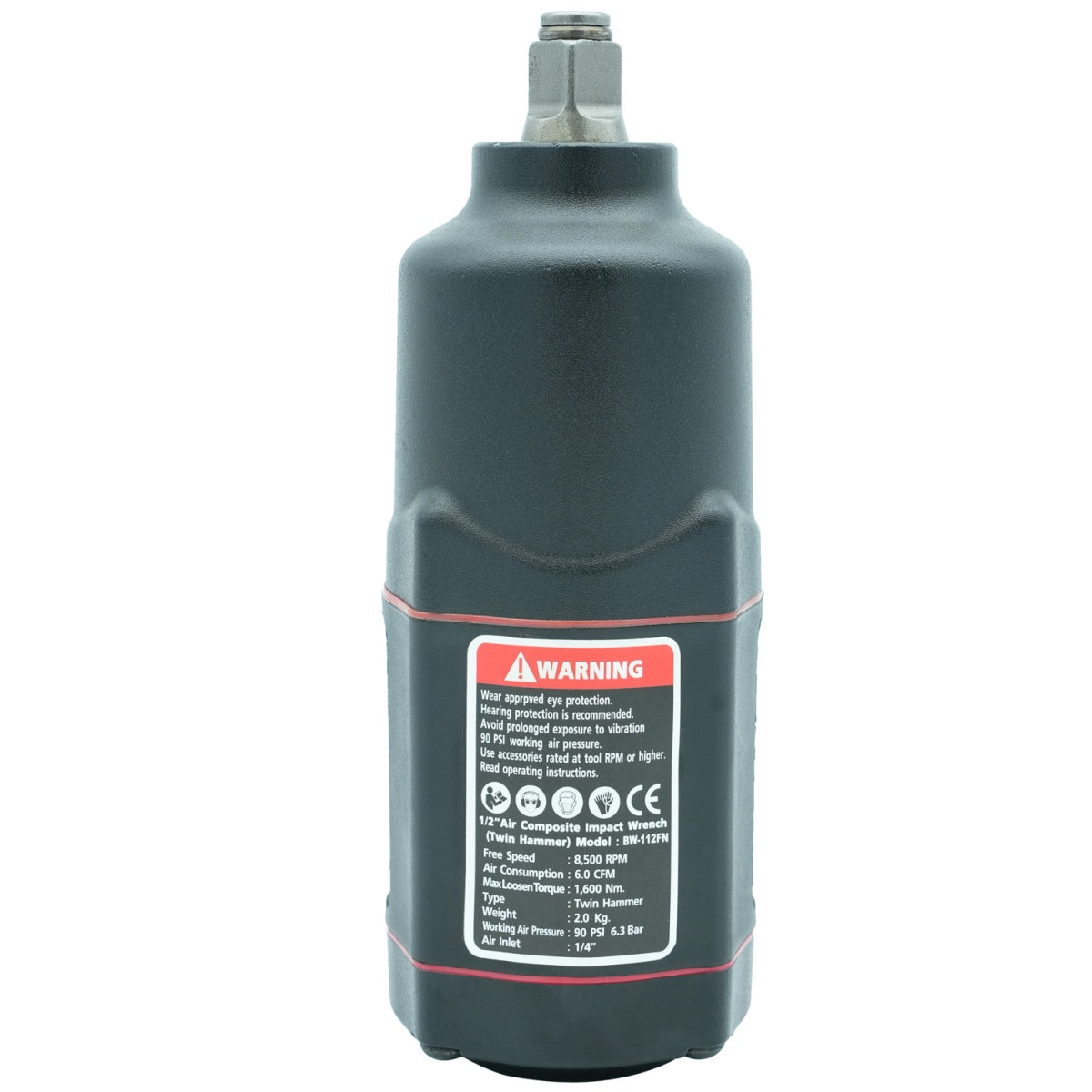 PNEUMATIC IMPACT WRENCH | 12.5 MM (1/2") | 1600 NM (BW-112F)