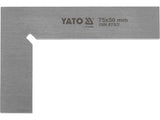 FLAT EDGE CONTROL SQUARE 75/50 MM (YT-70750)