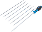 SCREWDRIVER SET WITH INTERCHANGEABLE BLADES | T-STAR (FOR TORX) / T-STAR TAMPERPROOF (FOR TORX) | 8 PCS. (2326)