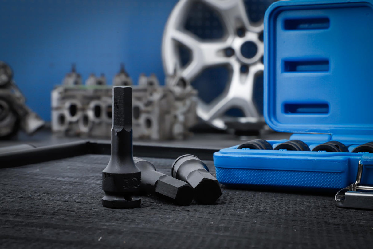 IMPACT BIT SOCKET SET | 12.5 MM (1/2") DRIVE | INTERNAL HEXAGON 5 - 19 MM | 8 PCS. (5481)