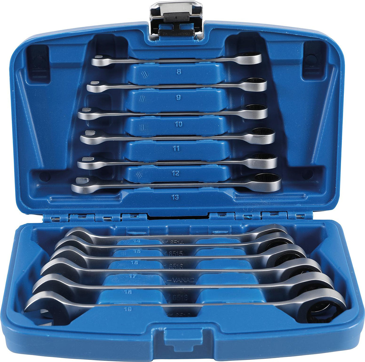 RATCHET COMBINATION WRENCH SET | 8 - 19 MM | 12 PCS. (6541)