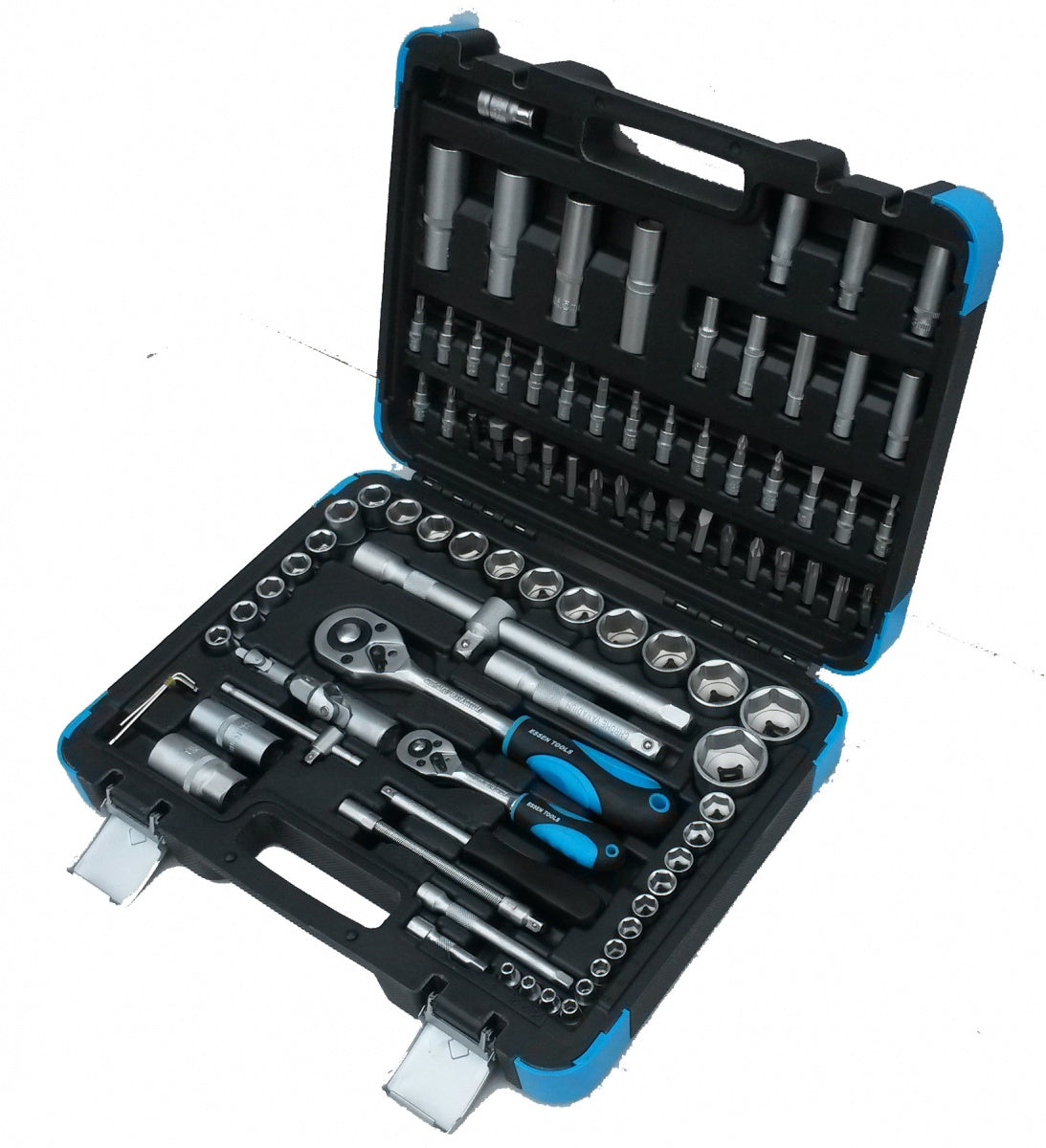TOOL SET | 6.3 MM (1/4") + 12.5 MM (1/2") | 94 PCS. (ES80094)
