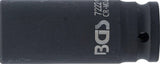 IMPACT SOCKET HEXAGON, DEEP | 12.5 MM (1/2") DRIVE | 22 MM (7222)