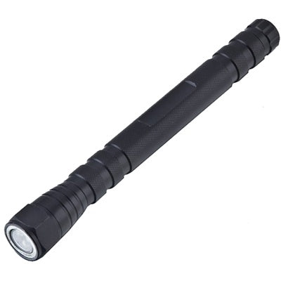 TELESCOPIC MAGNETIC FLASHLIGHT WITH POWERFUL 3 LED DIODES (QJPU-46)