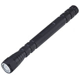 TELESCOPIC MAGNETIC FLASHLIGHT WITH POWERFUL 3 LED DIODES (QJPU-46)