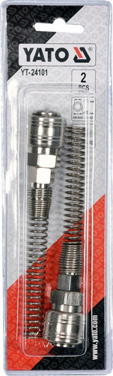 2PCS KIT EUROPEAN QUICK COUPLER (YT-24101)