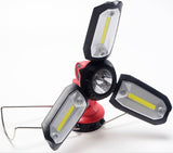COB LED LAMP | RECHARGEABLE | 1200MAH | USB | X3 LED (CCL3)