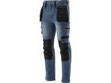 STRETCH JEANS TROUS. DARK BLUE S. S (YT-79050)