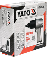 PNEUMATIC IMPACT WRENCH 1/2" 850 NM (YT-09525)