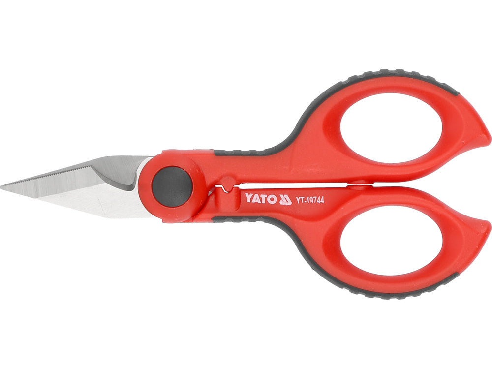 ELECTRICIANS SCISSORS HD INOX 150MM (YT-19744)
