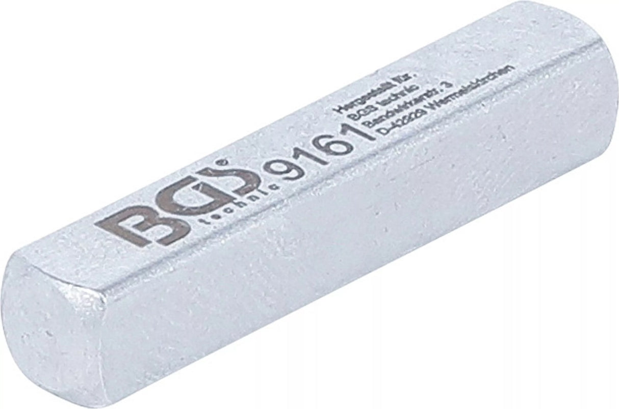 SQUARE PART | EXTERNAL SQUARE 6.3 MM (1/4") | FOR BGS 9160 (9161)