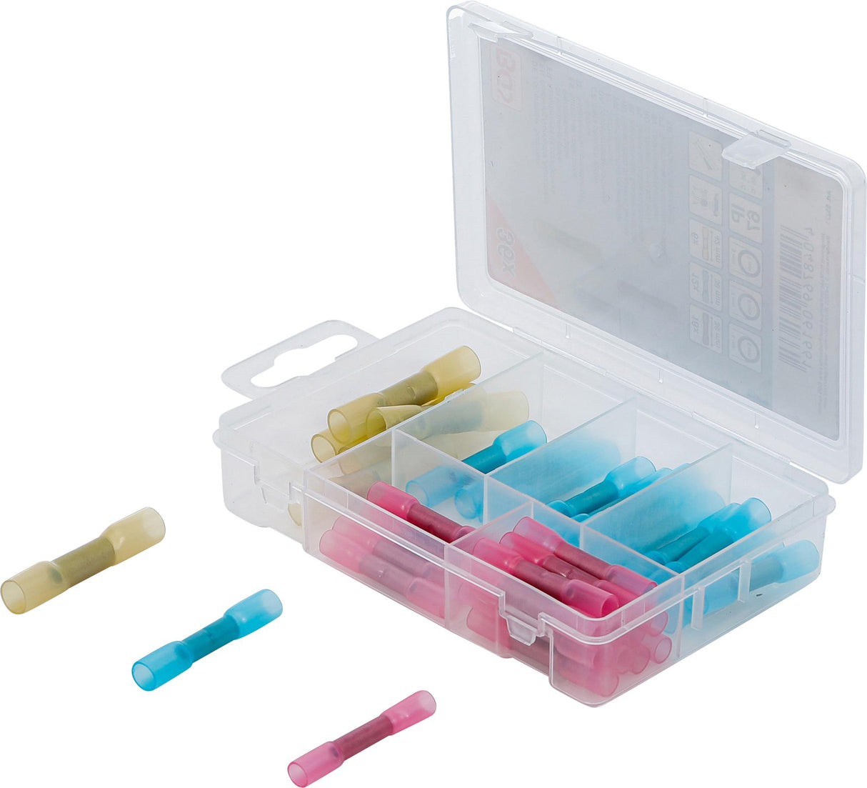 SOLDERING CONNECTOR ASSORTMENT | WITH SHRINK TUBE | 36 PCS. (85221)