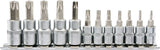 SOCKET BIT SET TORX SECURITY 12PCS (YT-04332)