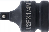 IMPACT SOCKET ADAPTOR | 12.5 MM (1/2") INTERNAL SQUARE - 6.3 MM (1/4") EXTERNAL SQUARE (9778)