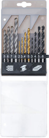 COMBINATION DRILL SET | 2 - 8 MM | 12 PCS. (50812)