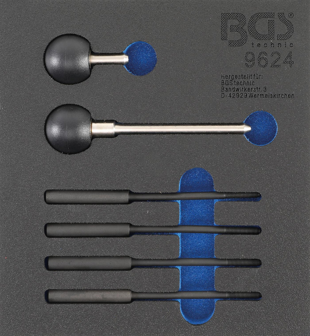 TOOL TRAY 1/6: CRANKSHAFT LOCKING TOOL | FOR PORSCHE BOXSTER, 911 M96 (9624)