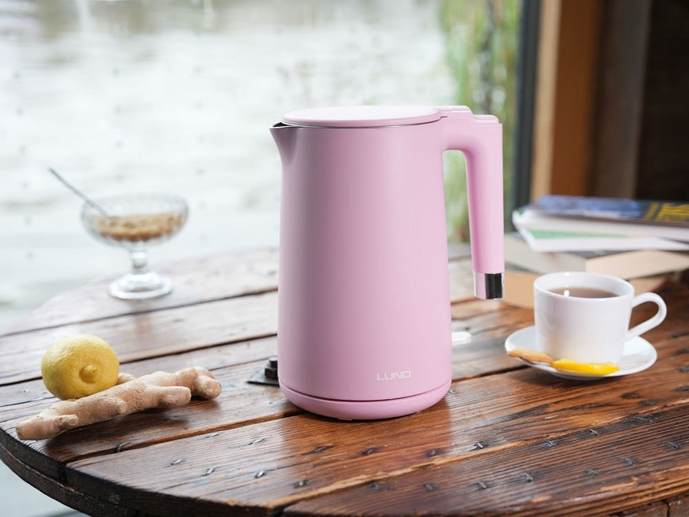 ELECTRIC KETTLE 1,5L PINK, COOL TOUCH (68209)