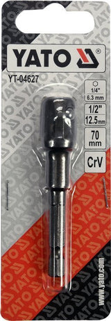 SOCKET ADAPTER HEX SHANK 1/2 70MM (YT-04627)