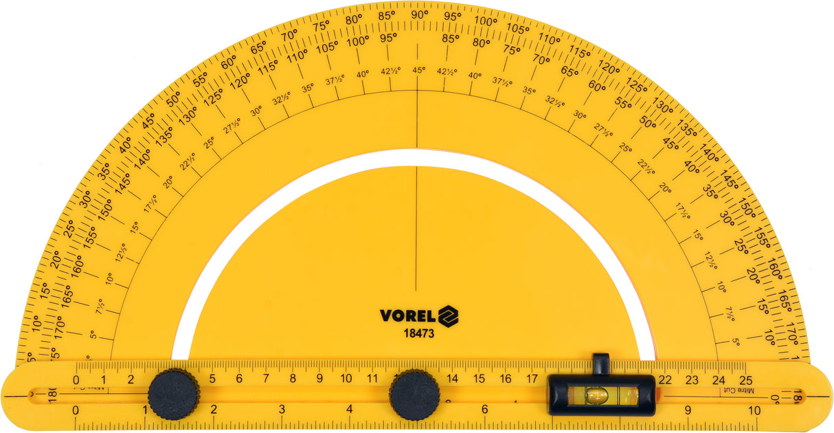 PROTRACTOR WITH LEVEL (18473)