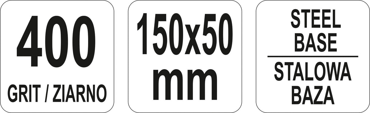 DIAMOND WHETSTONE 150 X 50  G400 (YT-76086)