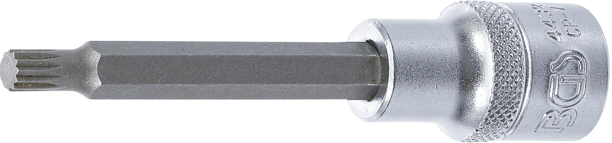BIT SOCKET | LENGTH 100 MM | 12.5 MM (1/2") DRIVE | SPLINE (FOR XZN) | M7 (4432)
