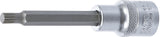 BIT SOCKET | LENGTH 100 MM | 12.5 MM (1/2") DRIVE | SPLINE (FOR XZN) | M7 (4432)