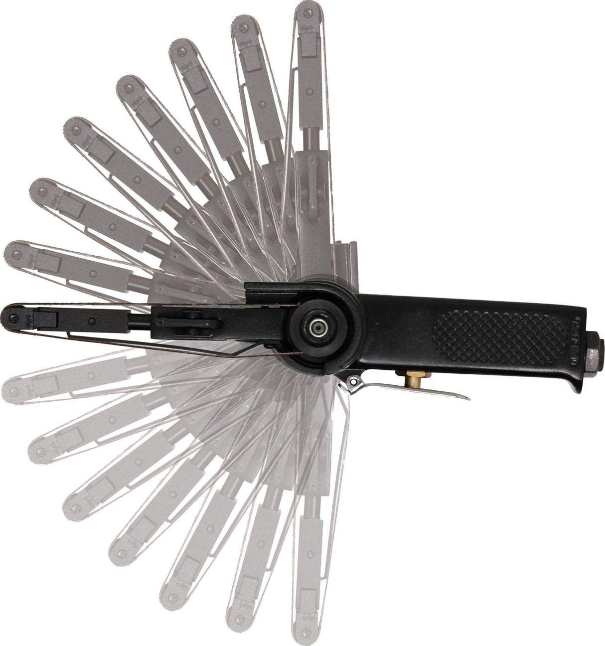 AIR BELT GRINDER FOR 10 MM SANDING BELTS (8853)