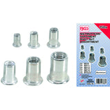 RIVET NUTS ASSORTMENT | ALUMINIUM | 150 PCS. (14127)