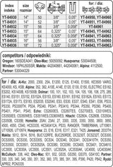 GUIDE BAR 16" 3/8"P (YT-84935)