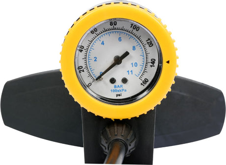 FLOOR PUMP W. PRESSURE GAUGE (82022)