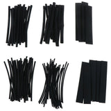 HEAT SHRINK TUBING ASSORTMENT | BLACK | 100 PCS. (SK01141)