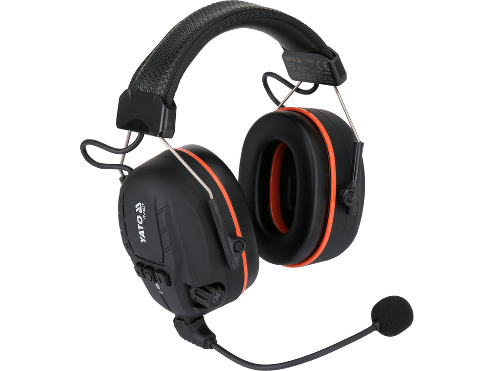 ELECTR. ACTIVE EARMUFFS WITH BLUETOOTH (YT-74627)