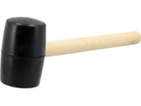 RUBBER MALLET WOODEN HANDLE (33900)