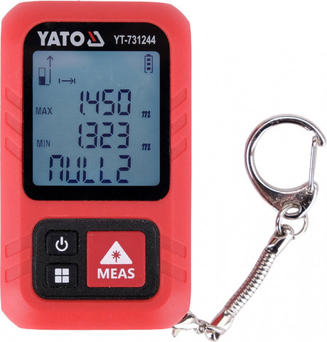 LASER DISTANCE MEASURER - KEYCHAIN | 0.05 - 30 M (YT-731244)