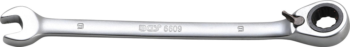 RATCHET COMBINATION WRENCH | REVERSIBLE | 9 MM (6609)