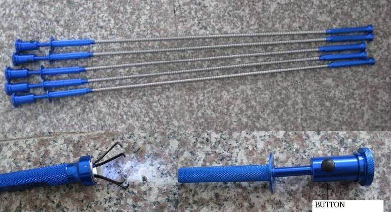 FLEXIBLE MAGNET 610 MM WITH LED DIODE AND RETRACTABLE GRABBER (SK25293)