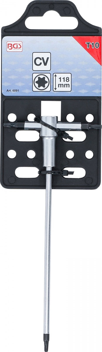 SCREWDRIVER WITH SLIDING T-HANDLE | T-STAR (FOR TORX) | T10 (6091)