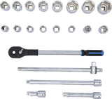 SOCKET SET | 20 MM (3/4") DRIVE | 21 PCS. (1207)